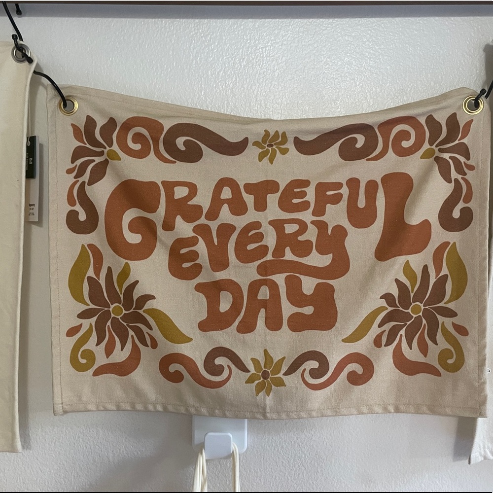 UO Grateful Every Day Tapestry